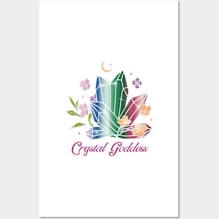 Crystal Goddess Posters and Art